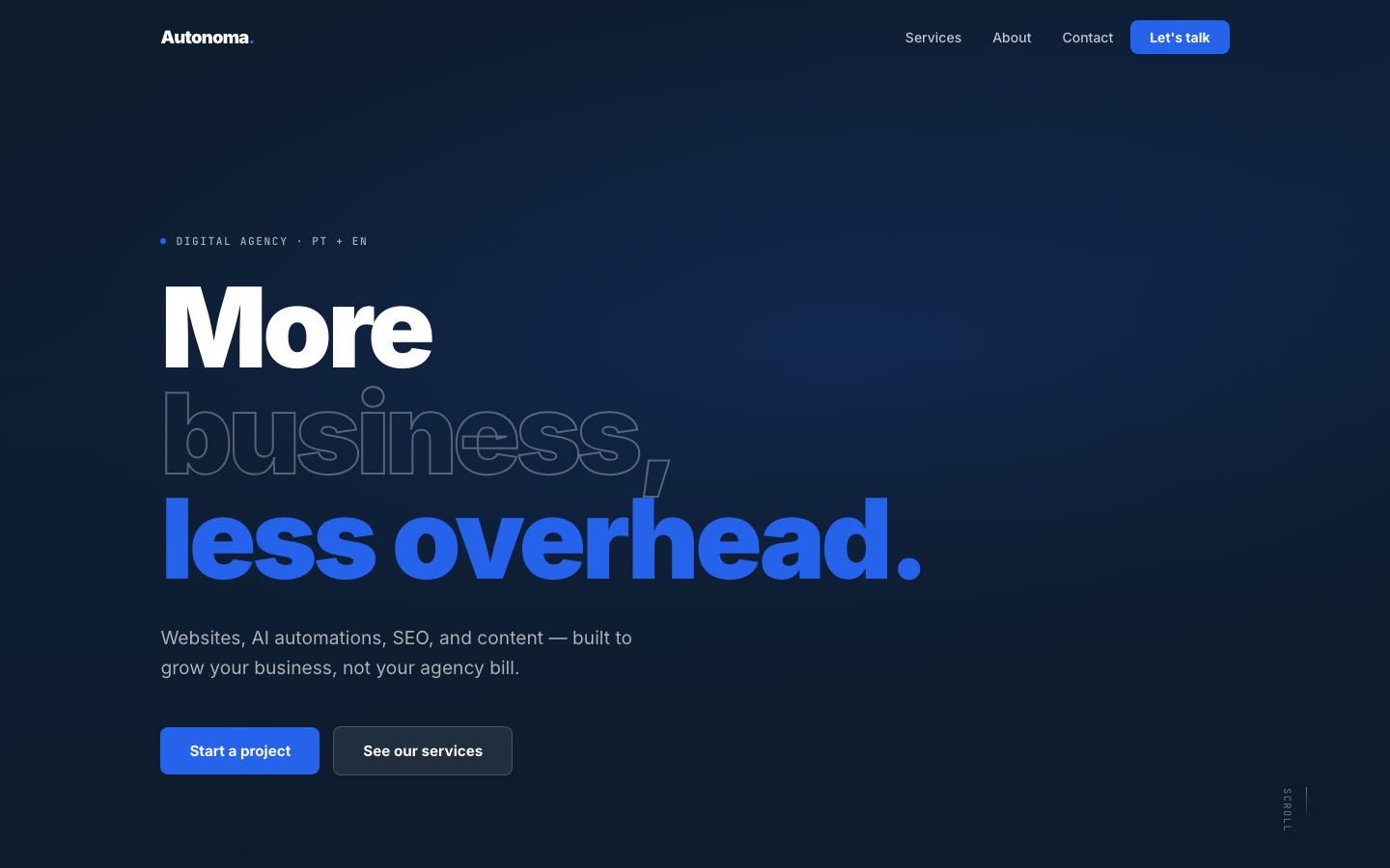 Before - Autonoma Digital